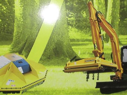 Bild 5:Kettenmulcher Aktion für Traktor und Bagger