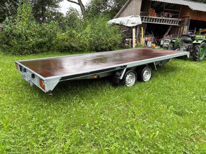 Bild 5:Anhänger, Fahrzeugtransporter Martz Zentralachsanhänger
