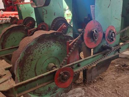 Bild 2:Einzelkornsähmaschine Feldherr