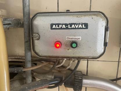 Bild 5:De Laval Melkstand 2x4