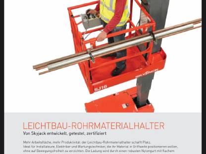 Bild 4:Vertikalmast-Bühne Skyjack SJ12