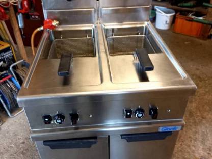 Bild 2:Gas Fritteuse 18 kW