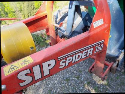 Bild 7:Sip Spider 350 Kreisler mit Entlastungsfedern, Ballonräder