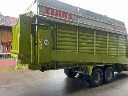 Bild 5:Claas Sprint 5000S Ladewagen