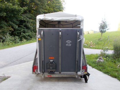 Bild 9:Böckmann Viehanhänger-Frontausstieg-Rampe Tür