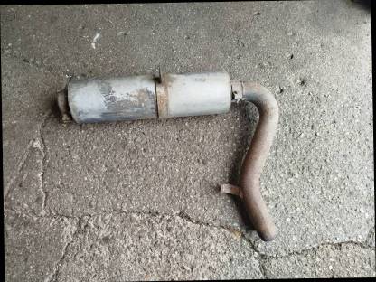 Original Auspuff unten Steyr 8085/8095