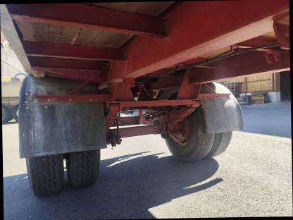 Bild 6:Ballenanhänger, Holzanhänger