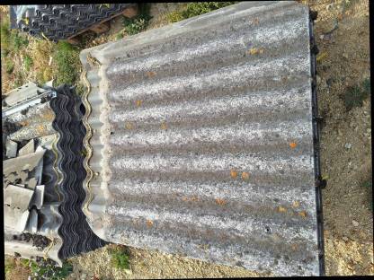 Bild 2:Eternitplatten