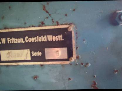 Bild 7:Heugebläse Strohgebläse Westfalia Typ CR 380 G