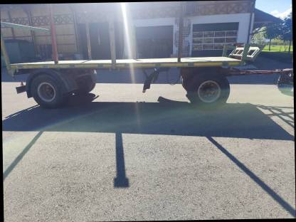 Bild 3:Ballenanhänger, Holzanhänger