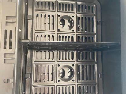 Bild 3:Heißluftfritteuse Petra 2 Körbe 2x3 l