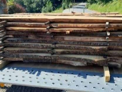 Bild 2:Kirsch-Holz Bretter und Pfosten, Wildkirsch Holz, Waldkirsch