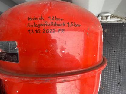 Bild 2:Ausdehnungsgefäß ca. 30 l