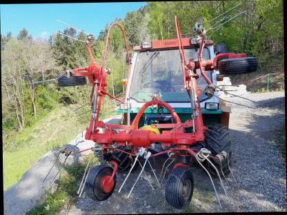 Bild 5:Sip Spider 350 Kreisler mit Entlastungsfedern, Ballonräder