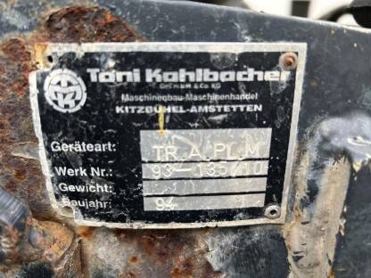 Bild 5:Schneepflugplatte Steyr 9094