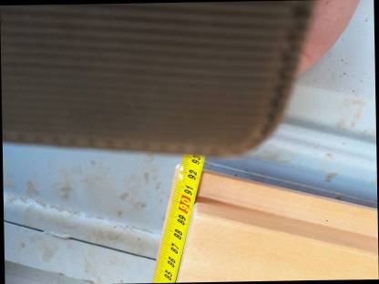 Bild 5:Tür aus Birkenholz