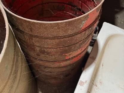 Bild 5:Verrohrung Heugebläse