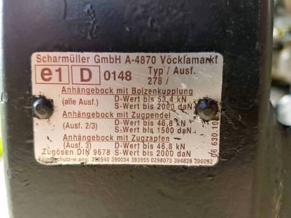 Bild 3:Scharmüller Anhängeschlitten