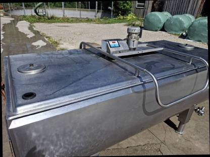 Bild 4:Milchtank Milchwanne