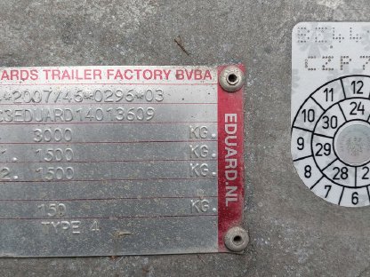 Bild 4:PKW-Anhänger, 2-Achs-Anhänger gebremst, 3 t ges. Gew.