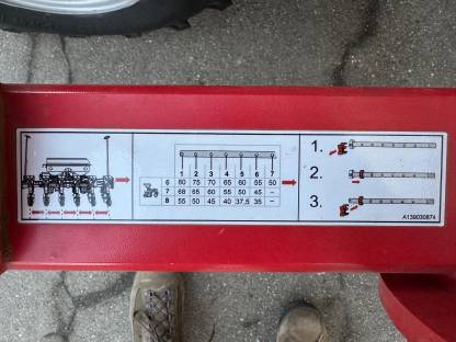 Bild 8:Kverneland Optima V HD II Einzelkornsämaschine