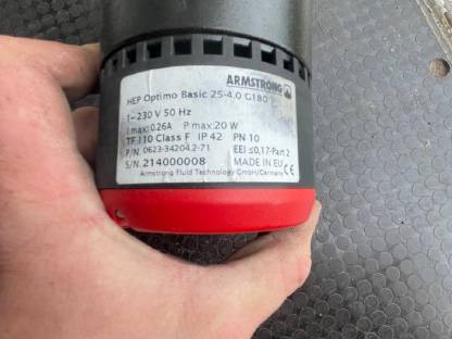 Bild 7:Solar Pumpengruppe mit Pumpe, 1x Pumpe