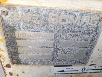 Bild 5:Bomag BW 60 S Stangenwalze