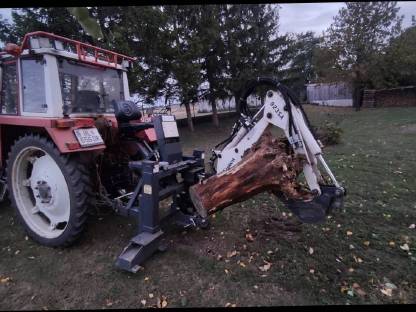 Bild 4:Heckbagger Bobcat