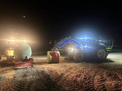 Bild 2:Bio-Silageballen/Heulage