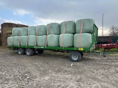 Bild 3:Bio-Silageballen/Heulage