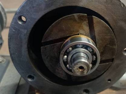 Bild 6:Melkanlage Alfa Laval 210 l