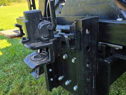 Bild 5:Kellfri Forstkran 3-Punkt 6,3 m mit Seilwinde