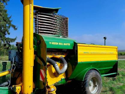 Kürbiserntemaschine Green Bull Fürnschuss