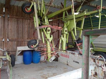 Bild 2:Claas Mittelschwader WS660 Hydro