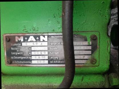 Bild 5:MAN Ackerdiesel C 40 A