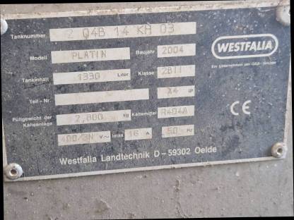 Bild 3:Verkaufe Milchtank Westfalia