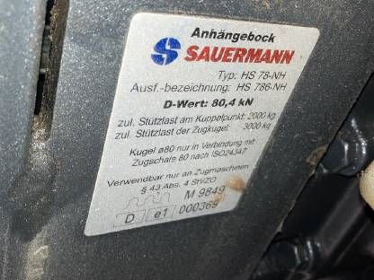 Bild 4:Anhängebock Sauermann