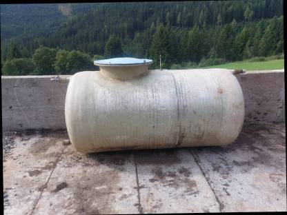 Trinkwassertank 2.000 l, Wasserfass, Weidefass