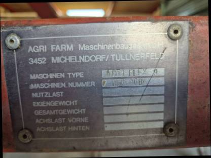 Agrifarm Agriflex 9 Grubber