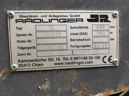 Bild 2:Greifer für Bagger Rädlinger