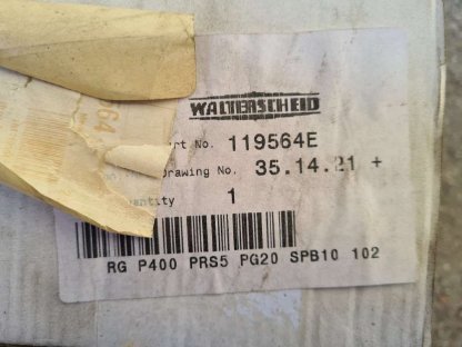 Bild 4:Walterscheid Rillengabel Gelenkwelle Kreuzgelenk