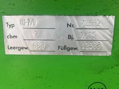 Bild 5:Absetzmulde zu verkaufen 7 m³