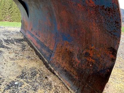 Bild 2:Schneepflug, Maisschild