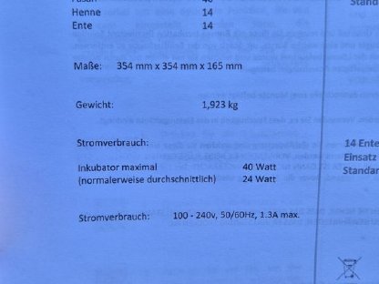 Bild 2:Brutautomat Brinsea Maxi 2 Ex