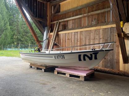 Elan T401L Motorboot, Fischerboot inkl. 6PS Außenborder