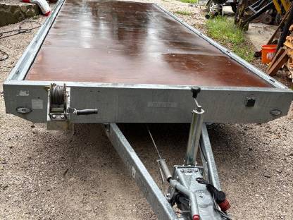 Bild 2:Anhänger, Fahrzeugtransporter Martz Zentralachsanhänger