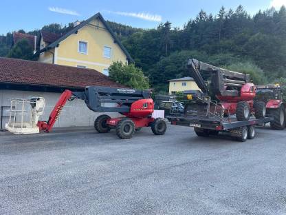 Bild 6:Hubsteiger, Arbeitsbühne Manitou 160 ATJ, 180 ATJ
