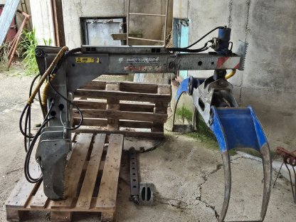 Rückezange Binderberger Holzzange