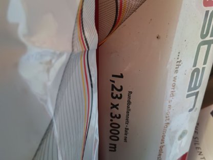 Bild 2:Rundballennetz 1,23 x 3.000