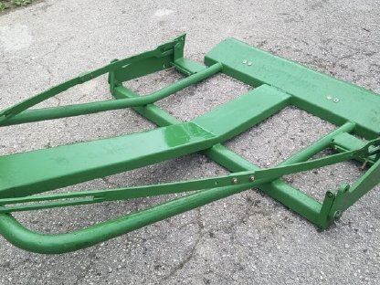 Bild 3:Krone Fortima/Comprima Ballenauswerfer/Ballenrampe